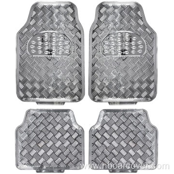 Metallic Design Car Floor Mat